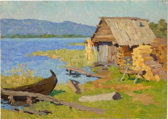 Рыбченкова Лора Борисовна.  Кижи. Волк-остров